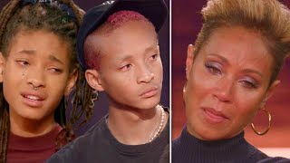 Jaden amp Willow Smith Confront Mom Jada Pinkett Smith On Red Table Talk [upl. by Nauqed]