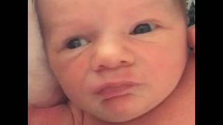 Newborn baby farts like a man [upl. by Ludovico231]