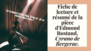 Toutes les clés pour lire et comprendre Cyrano de Bergerac dEmond Rostand [upl. by Ripp]