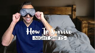 DOCTOR Night Shift Routine  TIPS on How to Survive NIGHT SHIFTS  How to Sleep Better [upl. by Martinelli]