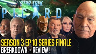 Star Trek Picard Season 3 Episode 10  Series Finale  Breakdown amp Review [upl. by Un414]