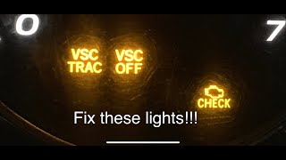 Check Engine Light VSC TRAC Fix For Lexus GX470 GX 470 Easy Fix Repair Common to Toyota also [upl. by Cedric]