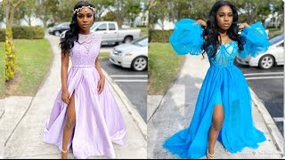 HEBEOS PROM DRESS REVIEW AND GIVEAWAY [upl. by Dielu]