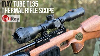 iRay  Infiray Tube TL35 Thermal Rifle Scope  Ratting [upl. by Aloivaf]