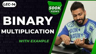 Lec14 Binary Multiplication with example [upl. by Airamasor]