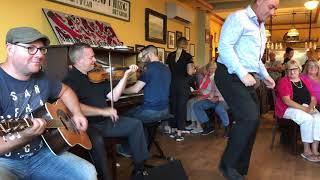 Red Shoe Pub Rodney MacDonald fiddle Mac Morin piano Patrick Gillis guitar  Finale [upl. by Rehtae595]