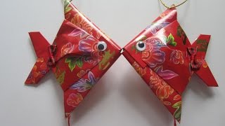 CNY TUTORIAL NO 28  Small Red Packet Hongbao Fish [upl. by Novaat]