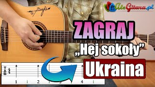 Ukraina quotHej sokołyquot  Gitara krok po kroku 1215  Poziom 1 [upl. by Justis298]