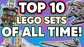 Top 10 Largest LEGO Sets of ALL TIME [upl. by Schlesinger791]