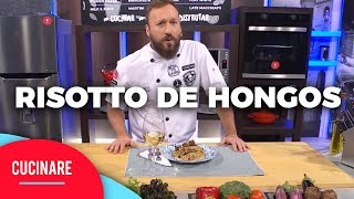 Cucinare TV  quotRisotto de hongosquot [upl. by Eiramanel]