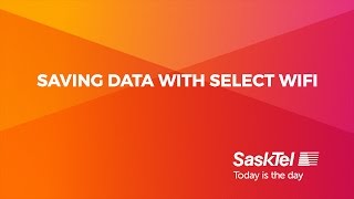 SaskTel Support  Saving data with WiFi [upl. by Enavi]