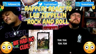 Rappers React To Led Zeppelin quotRock And Rollquot [upl. by Dnob476]