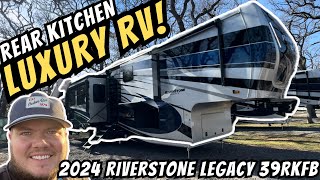 2024 Riverstone Legacy 39RKFB  Luxury Rear Kitchen RV [upl. by Yanttirb]