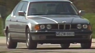 BMW 7 Series E32 Full Promo Official BMW Film 1986 BMW 7er 1987 Commercial CARJAM TV 4K 2015 [upl. by Neils]