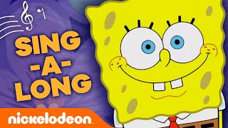 The SpongeBob SquarePants Theme Song CHALLENGE VERSION 🍍 Nick SingaLong Challenge [upl. by Lunna]