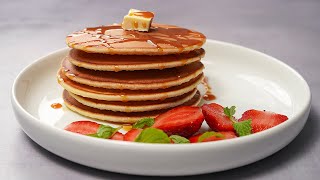 Perfect Pancake Recipe  How To Make Basic Pancake at Home  Yummy [upl. by Cran656]