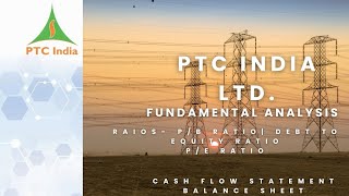 PTC  SHARE  FUNDAMENTAL ANALYSIS  PB RATIO  DEBT TO EQUITY RATIO  BOOK VALUE  PE RATIO [upl. by Kampmann]