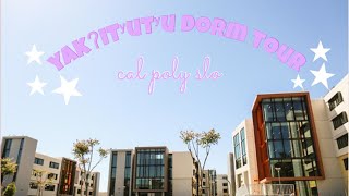 CAL POLY SLO Yakʔitʸutʸu Dorm TourTsɨtqawɨ [upl. by Enelaehs196]