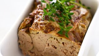 Recette  Terrine de foie de volailles au lait [upl. by Eelrefinnej341]