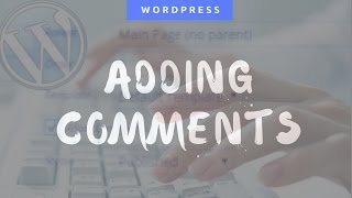 How To Add Comment Section Your Website In WordPress [upl. by Nohsad497]