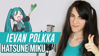 Hatsune Miku  levan Polkka cover español [upl. by Ahsrats382]