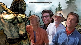 Meeting Skyrim Giants for the first time [upl. by Ennyroc]