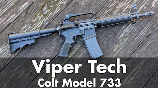 Viper Tech Airsoft Colt M733 Review [upl. by Einnij]