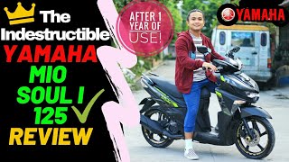 Yamaha Mio Soul i 125 AFTER 1 Year of Use Ultimate Review HD  Sulit pa rin ba [upl. by Tooley473]