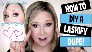 LASHIFY DUPE FROM AMAZON How to DIY Amazon Lash Extensions [upl. by Naryk]