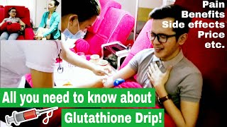 GLUTATHIONE DRIP Side Effects amp Benefits Explained by Expert [upl. by Sadick522]