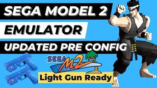 Sega Model 2 Emulator  FULL emulation setup amp GAMES guide [upl. by Ainigriv890]