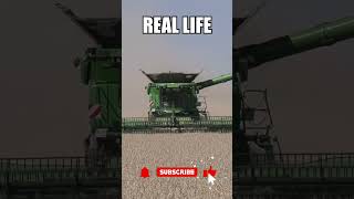 REAL LIFE vs FARMING SIMULATOR shorts fs25 farmingsimulator25 [upl. by Brunhild]