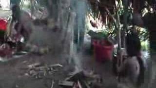 Traditional Huaorani Home [upl. by Audwin]