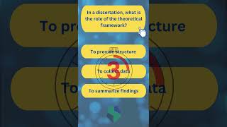 Mastering Theoretical Framework Core to Dissertation Success ytshorts dissertation phdtips [upl. by Lertnek]