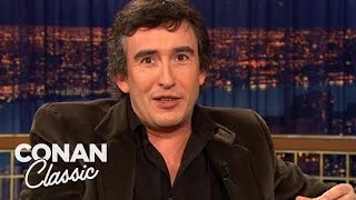 Steve Coogan’s First Impression Of America  Late Night with Conan O’Brien [upl. by Neillij847]