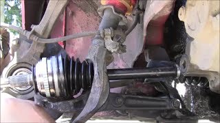 How to Change a CVAxle in 10 minutes BSeries HondaAcura [upl. by Omari]