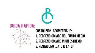 Come fare un pentagono dato il lato disegno tecnico [upl. by Ofori]