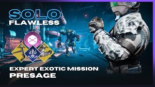 Icefall Mantle Prismatic Titan  Solo Flawless Expert quotPresagequot  Episode Revenant  Destiny 2 [upl. by Yblek952]