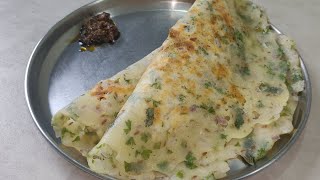 ಗರಿಗರಿಯಾದ ರವೆ ರೊಟ್ಟಿ  crispy rava rotti  rave rotti  Instant breakfast recipe  ravarotti [upl. by Neyrb]