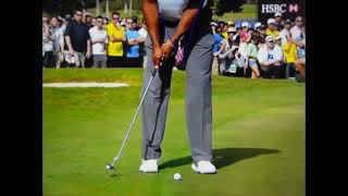 Tiger Woods putting stroke [upl. by Lertnom]