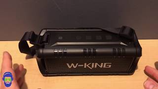 WKing D8 Mini 30W Outdoor Water Resistant Wireless Bluetooth Speaker  JUST WOW  VALUE  Review [upl. by Brooke]