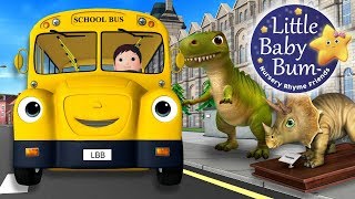 Wheels On The Bus  LittleBabyBum  Nursery Rhymes for Babies  ABCs and 123s [upl. by Haibot874]