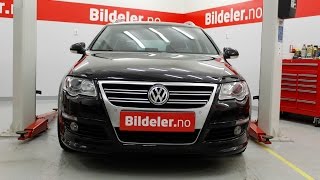 VW Passat Hvordan bytte støtdempere og fjærer foran  2005 til 2011 mod 3C [upl. by Anaerda324]