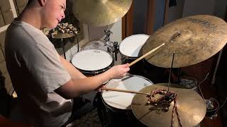 Playing a Istanbul Agop Signature ride 21” [upl. by Sudnak]