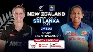 New Zealand Women Tour of Sri Lanka 2023  2nd T20I [upl. by Arev566]