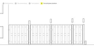 Hoe een schutting plaatsen [upl. by Ecydnak674]