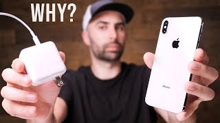 The REAL Reason iPhone XS Doesnt Come With A Fast Charger [upl. by Gokey425]