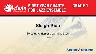 Sleigh Ride arr Mike Story  Score amp Sound [upl. by Melany]