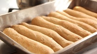 Olive Garden Breadsticks Recipe  Vegan Restaurant Style Food [upl. by Neesay]