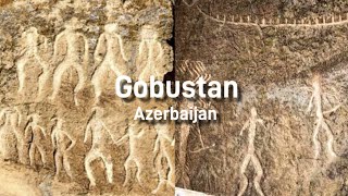 Gobustan Rock Art Cultural Landscape  Azerbaijan Tour Baku Tour  Ancient Gobustan Rock Art [upl. by Wyon]